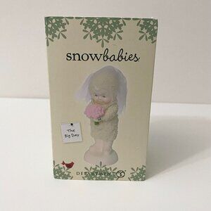 Dept 56 Snowbabies The Big Day Bride Wedding Blue Eyes Figurine